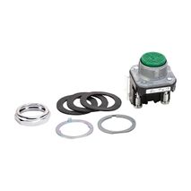 Allen-Bradley 800T PB 30.5mm Flush Head Momentary Non Illuminated 1 N.O. 1 N.C. Green