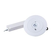 Stanilite Single Point Economy Emergency Spitfire Recessed with Flex and Plug with LIFEPO4 Battery