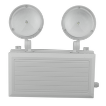 Twin Spot Emergency Light with Self Testing
