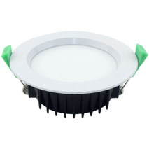 13W Recessed Tri-Colour Downlight - White