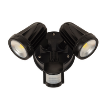 Premium Twin Spotlight with Sensor - Black