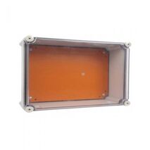 AT-1525-1 - 150MM H X 250MM W X 130MM D  IP66 - ABS/PC Polycarbonate Clear Lid Enclosure