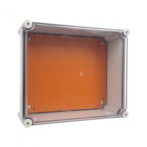AT-2020 - 200MM H X 200MM W X 130MM D  IP66 - ABS/PC Polycarbonate Clear Lid Enclosure