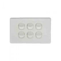 N/SW6 - 6 Gang 16 Amp Switch
