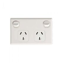 N/GPO2X - Double 10 Amp Ex Switch