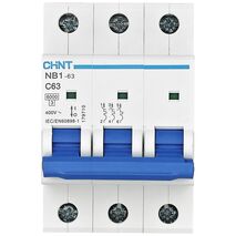 MCB 3pole 6ka 10a C Curve