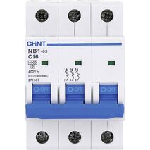 MCB 3pole 6ka 40a C Curve