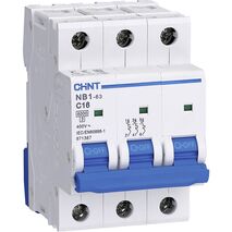 MCB 3pole 6ka 20a C Curve