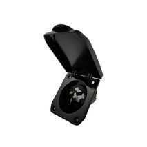 CI/10/BLK - Caravan Inlet 10 Amp Black