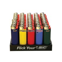 BIC J26 MAXI LIGHTERS TRAY OF 50PCS