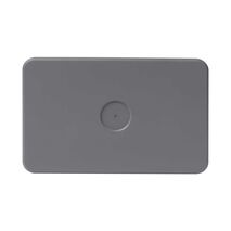 PIXIE AMBIENCE WALL & FACE PLATES - SEMI GLOSS GREY  FACE PLATE ONLY