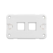 PIXIE AMBIENCE WALL & FACE PLATES - WHITE - WALL PLATE ONLY