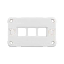 PIXIE AMBIENCE WALL & FACE PLATES - WHITE - WALL PLATE ONLY