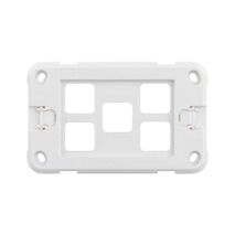 PIXIE AMBIENCE WALL & FACE PLATES - WHITE - WALL PLATE ONLY