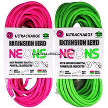 ULTRACHARGE NEONS 20M HEAVY DUTY EXT LEAD