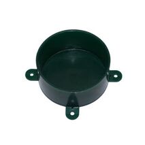 Disposable Lid with Lugs for Junction Boxes Green