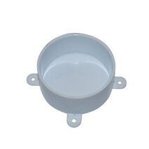 Disposable Lid with Lugs for Junction Boxes White