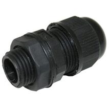 Cabac Premium Nylon 66 Black Gland M12 Cable OD 4-6mm