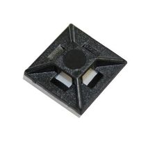 NYLON SELF ADHESIVE MOUNT 27 X 27MM UV BLACK