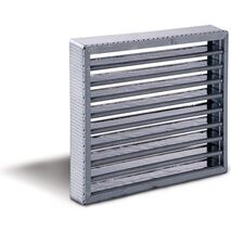 Intumescent Fire Damper Square | 600mm | Fire-Resistant | Easy Integration by Allvent
