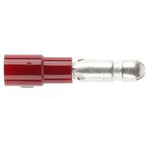 Male Bullet 4mm Red Dg