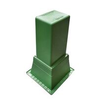 TALL PILLAR LID BASE NOVENT GREEN DBOLT