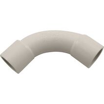 Standard Bend Fitting PVC 20mm Grey