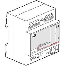 KNX DIN Rail Actuator Fan Control | 2 Outputs 0-10V | 5 Relay Outputs | 4 DIN Modules by Legrand