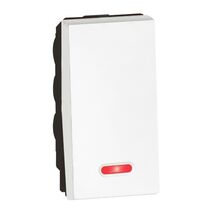 Rocker Switch Mechanism 2 Way 20A | LED Indicator | White Finish by Legrand