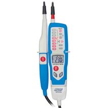 1000V AC/DC Voltage Tester | 6-1000V Range | Backlit LCD & LED Indication | Phase Detection by Majortech