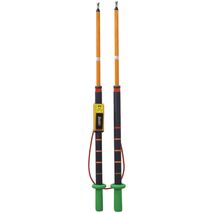 11kV High Voltage Phasing Stick | 12kV Full Scale | Neon Indicator & Scaled Voltmeter | Lightweight Design by Majortech