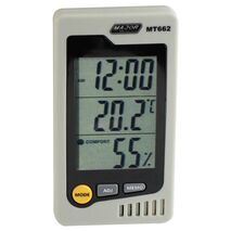 Desktop Thermo-Hygrometer | 0°C to 50°C | 10% to 90% RH | Triple Display by Majortech