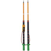 High Voltage Phasing Stick | 8kV Full Scale | Neon Indicator & Dual Scales | Lightweight by Majortech
