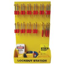 Lockout Station - Large | High-Impact Plastic | Wall-Mountable | Durable Design by Cirlock