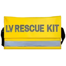 Padlock Lockout Station | Insulated Gloves & Low Voltage Rescue Hook | High Visibility Case by Cirlock