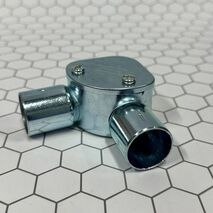 20mm Push On Inspection Elbow | Easy Installation | Durable Plastic | Non-Threaded by Tradepro Australia Pty Ltd