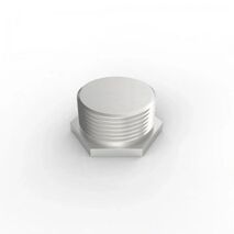 32mm Hex Plug | 316 Stainless Steel | Corrosion Resistant & High Pressure | Tradepro Australia Pty Ltd