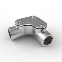 20mm 316 SS Inspection Elbow | IP67 Rated | Corrosion Resistant | Easy Access Design by Tradepro Australia Pty Ltd