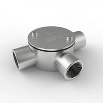 316 SS 3 Way Junction Box | IP67 Rated | Durable Construction | Includes Lids & Screws by Tradepro Australia