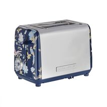 2 Slice Toaster | Seven Variable Toast Settings | Defrost & Reheat Modes | Compact Design | Elveden Navy by GAF