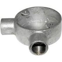 20mm 2-Way Angled Junction Box | Galvanised Steel | Flexible Routing | Corrosion Resistant by Tradepro Australia Pty Ltd