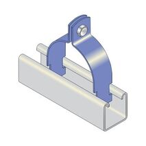 Pipe/Cable Clip 86mm O.D. | Two-Piece Design | Durable Construction | Easy Installation by Tradepro Australia