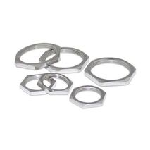 63mm Nickel Plated Brass Locknut | Corrosion Resistant | 5mm Thickness | Secure Fitting by Tradepro Australia