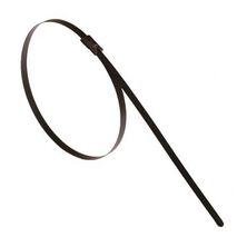 Stainless Steel Nylon Coated Cable Tie | 200mm Length | 7.9mm Width | Heavy Duty by Tradepro