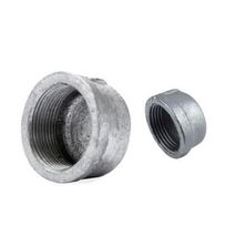 Water Pipe Cap 80mm Nominal Bore | Galvanized Steel | Durable Sealing | Corrosion Resistant by Tradepro Australia Pty Ltd