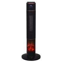 Ceramic Fan Heater 2000W with Digital Thermostat & Oscillation | 160cm Cable | GAF