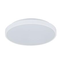 EASY-400 Round 25W 400MM Tricolour LED Dimmable IP54 Oyster Light - White