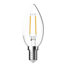 CANDLE 4.2W DIMMABLE  LED FILAMENT LAMP CLEAR 240V - E14