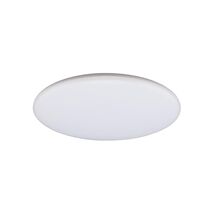 MONDO-300 Round Tricolour 20W 300MM Slimline LED Dimmable IP44 Oyster Light - White