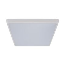 SOLAR-400-SQ Square 35W 400MM Slimline LED Dimmable IP54 Oyster Light - White